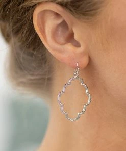 Trendy Wholesale Silver Drop Earrings Accessories