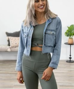 S&G Apparel Inc. Sage Banded Hem Bra And Bike Short Set