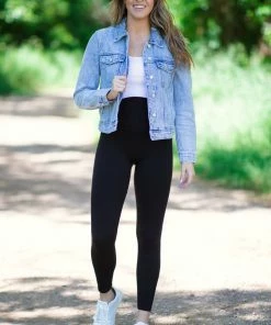 Anwnd Bottoms Black Rib Knit High Waist Leggings