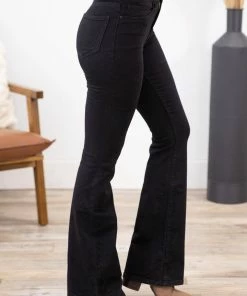 YMI Black Bootcut Jeans Bottoms