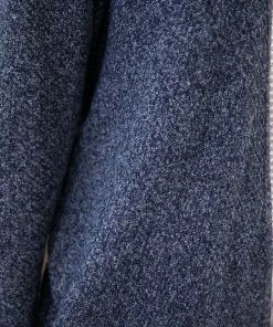 Staccato Slate Blue Heathered Dolman Sleeve Cardigan