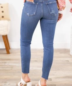 Cello Medium Wash Non-Distressed Skinny Jeans