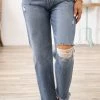 Rewash Medium Wash Straight Leg Ankle Jeans Bottoms 2 Rewash Medium Wash Straight Leg Ankle Jeans Bottoms