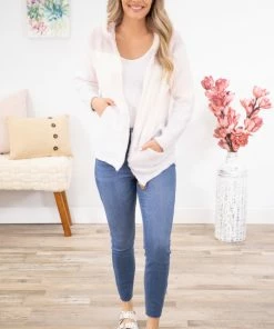 Jasmine Trading Baby Pink Colorblock Fuzzy Full Zip Jacket
