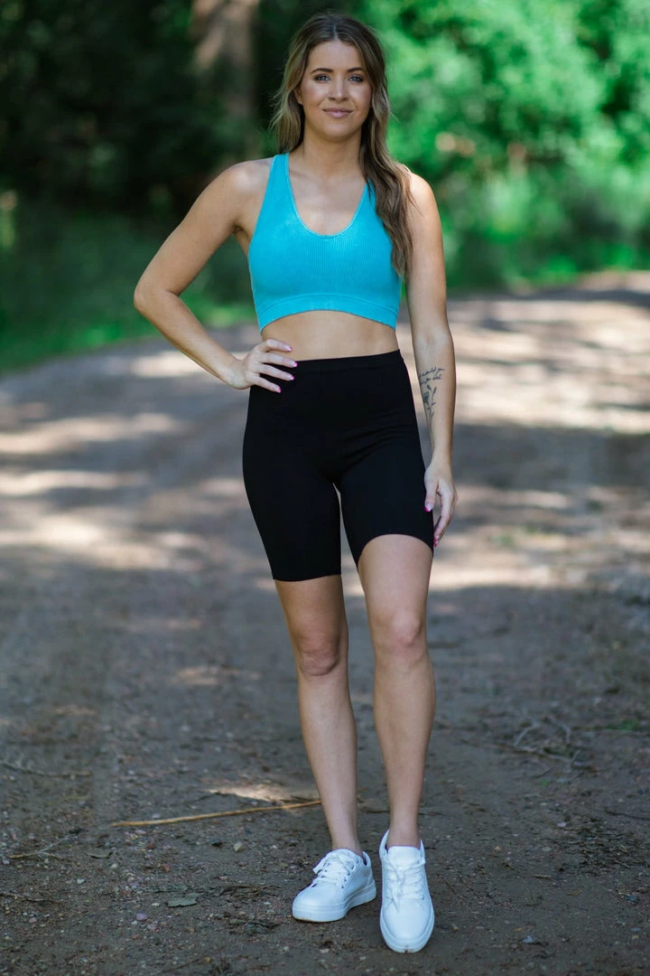 Zenana Aqua Washed Scoop Neck Rib Knit Bralette 4 Zenana Aqua Washed Scoop Neck Rib Knit Bralette