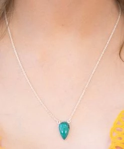 Shaurya International Turquoise Rose Quartz Necklace Accessories