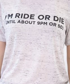 Stated Apparel Heathered Grey Ride Or Die Graphic Tee SHORT SLEEVES 10 Stated Apparel Heathered Grey Ride Or Die Graphic Tee SHORT SLEEVES