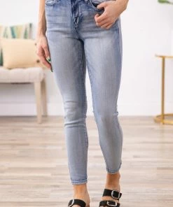 Judy Blue Jeans Judy Blue High Rise Sand Blast Wash Jeans Bottoms