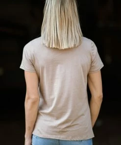 Tres Bien Tops Mocha It's All Good Graphic Tee 9 Tres Bien Tops Mocha It's All Good Graphic Tee