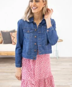 Gilli Pink Animal Print Tie Waist Dress Dresses