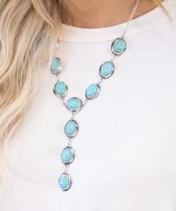 West & Co Turquoise Multi Pendant Necklace