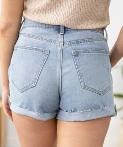 Cello Jeans Bottoms Cello High Rise Relaxed Fit Mom Shorts