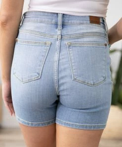 Judy Blue Jeans Judy Blue High Rise Mid-Length Shorts