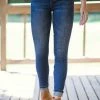 Judy Blue Jeans Bottoms PRE-ORDER Judy Blue Cuffed Hem Tummy Control Jeans Shipping Apx 8/5