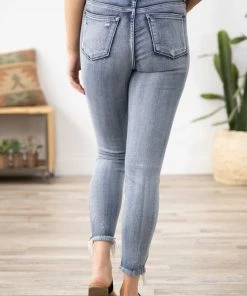 Judy Blue Jeans Judy Blue Distressed Button Fly Jeans Bottoms