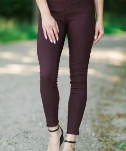 Bottoms PRE-ORDER YMI Eggplant Hyperstretch Pants Shipping Apx 8/1