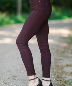 Bottoms PRE-ORDER YMI Eggplant Hyperstretch Pants Shipping Apx 8/1