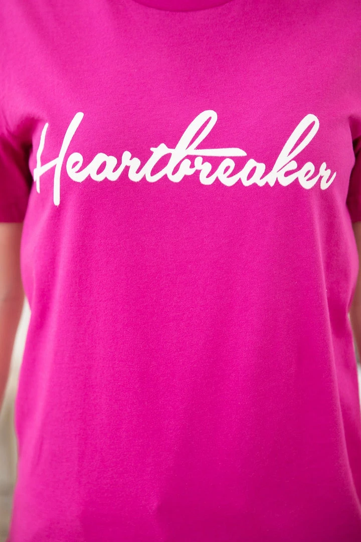 OCEAN & 7TH SHORT SLEEVES Raspberry Heartbreaker Graphic Tee 8 OCEAN & 7TH SHORT SLEEVES Raspberry Heartbreaker Graphic Tee