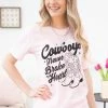 Blume & Co. SHORT SLEEVES Baby Pink Never Broke My Heart Graphic Tee 2 Blume & Co. SHORT SLEEVES Baby Pink Never Broke My Heart Graphic Tee