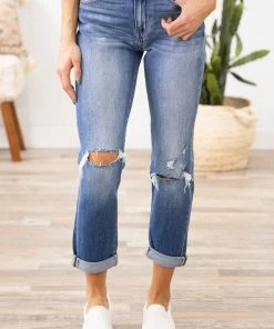 Filly Flair Sales Shop 30 Bottoms Kancan Medium Wash Straight Leg Jeans
