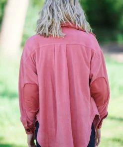 Zenana Salmon Fleece Boyfriend Fit Shacket 7 Zenana Salmon Fleece Boyfriend Fit Shacket