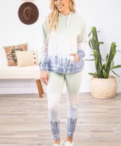 Exist Inc. Sage Multicolor Ombre Knit Joggers Bottoms