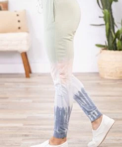 Exist Inc. Sage Multicolor Ombre Knit Joggers Bottoms 9 Exist Inc. Sage Multicolor Ombre Knit Joggers Bottoms