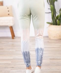 Exist Inc. Sage Multicolor Ombre Knit Joggers Bottoms 10 Exist Inc. Sage Multicolor Ombre Knit Joggers Bottoms