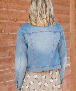 Veracci Medium Wash Classic Fit Denim Jacket