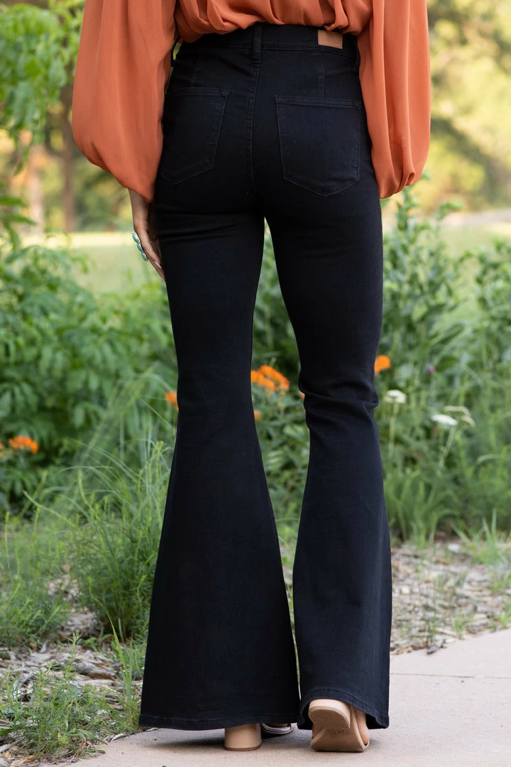 Judy Blue Jeans Bottoms Judy Blue Black Flare Jeans 6 Judy Blue Jeans Bottoms Judy Blue Black Flare Jeans