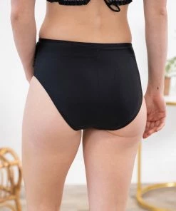 Shewin Black Multicolor Smocked Two Piece Swimsuit SWIMWEAR 14 Shewin Black Multicolor Smocked Two Piece Swimsuit SWIMWEAR