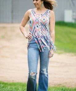 Cello Jeans Cello High Rise Side Slit Flare Jeans Bottoms