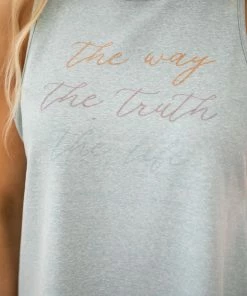 Phil Love GRAPHIC TEES Mint The Way Truth Life Graphic Tank