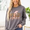 Sweet Claire SWEATSHIRTS & HOODIES Charcoal Wild Heart Graphic Sweatshirt