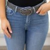 Sunway Design Grey Double Ring Buckle Belt Accessories