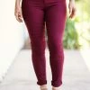 YMI Wine Hyperstretch Pants Bottoms 2 YMI Wine Hyperstretch Pants Bottoms