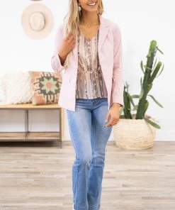 Umgee Medium Wash High Rise Flare Jeans Bottoms