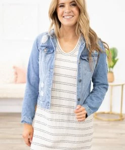 Cherish Ivory And Black Stripe Short Sleeve Dress 9 Cherish Ivory And Black Stripe Short Sleeve Dress