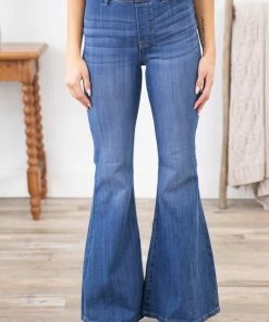 Judy Blue Jeans Judy Blue High Rise Pull On Flare Jeans