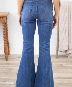 Judy Blue Jeans Judy Blue High Rise Pull On Flare Jeans