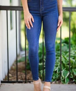 Cello Jeans Cello High Rise Medium Wash Skinny Jean