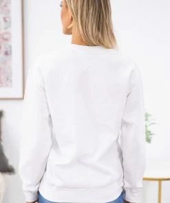 Benie SWEATSHIRTS & HOODIES White Cowboy Hat Graphic Sweatshirt