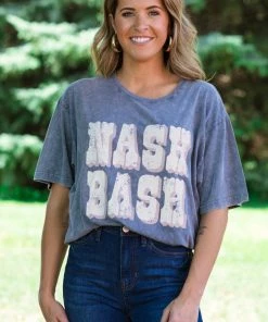Zutter Grey Washed Nash Bash Graphic Tee