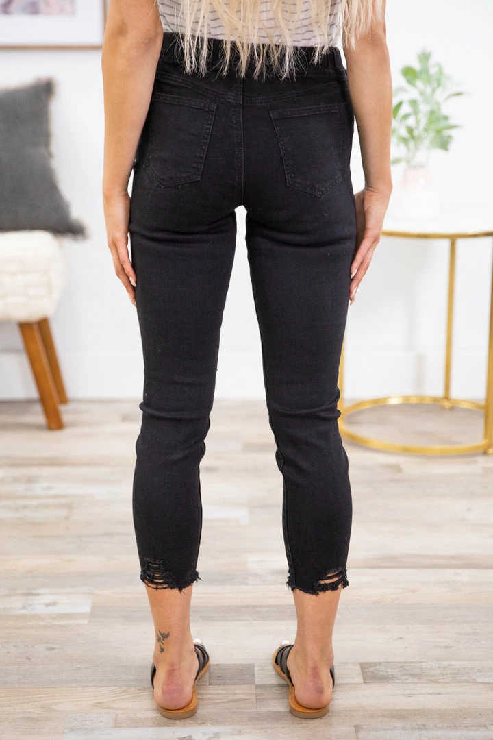 YMI Black Jogger Jean 5 YMI Black Jogger Jean