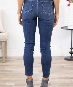 Judy Blue Jeans Bottoms Judy Blue High Rise Frayed Hem Jeans