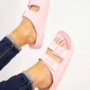 Legend Pink Double Strap Slip On Sandals