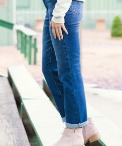 Judy Blue Jeans Bottoms Judy Blue Straight Leg Dad Jeans