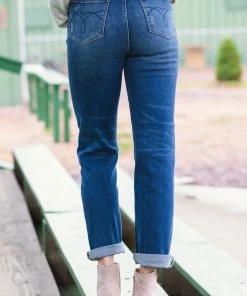Judy Blue Jeans Bottoms Judy Blue Straight Leg Dad Jeans