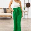 Dress Day Jade And White Tie Waist One Shoulder Jumpsuit Dresses