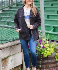 Oat Collective Tops Tan Touchdown Graphic Tee